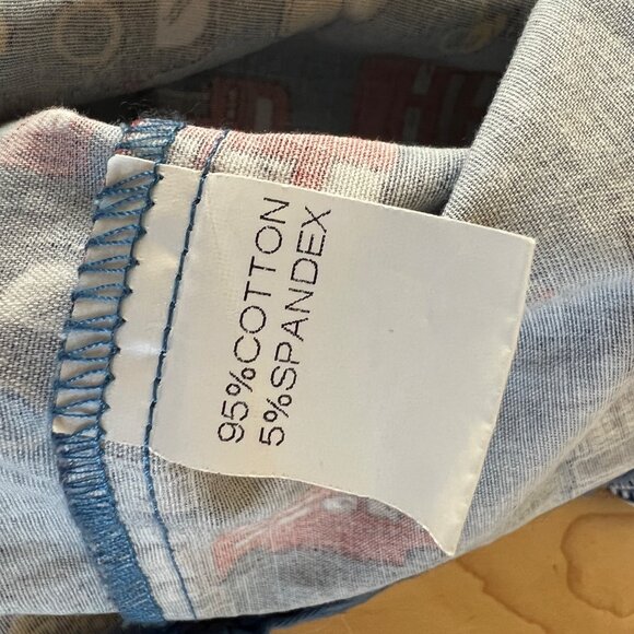 London Cityscape Print Double Decker Bus Taxi Blue Red Pleated Skirt Size XS - Picture 8 of 10